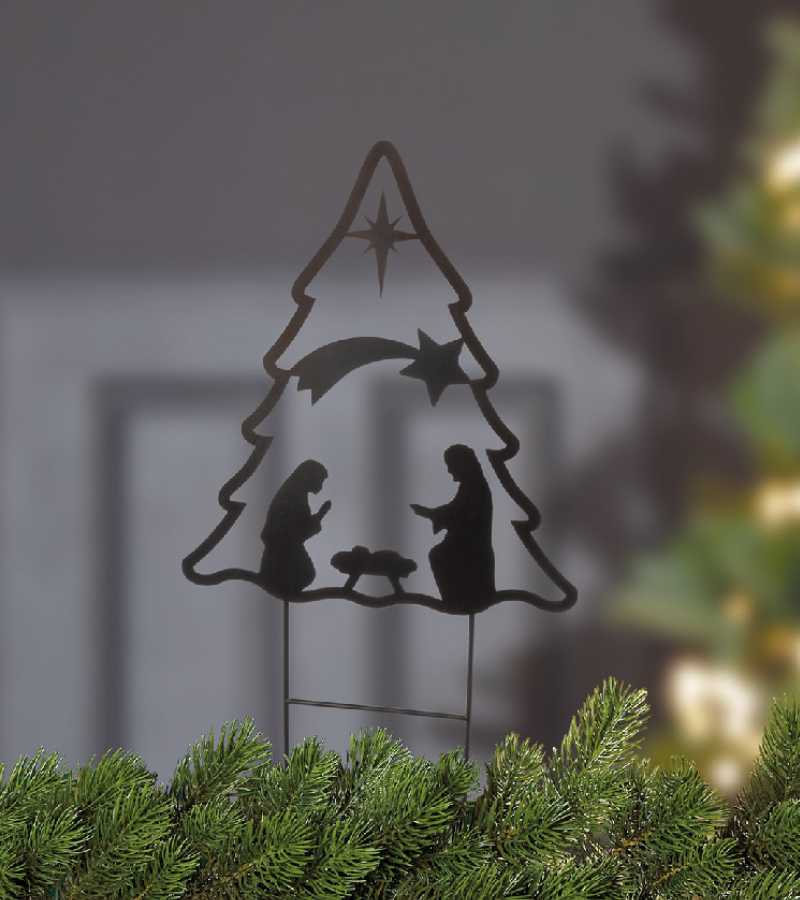 udendørs julekrybbe spyd OnlyByGrace