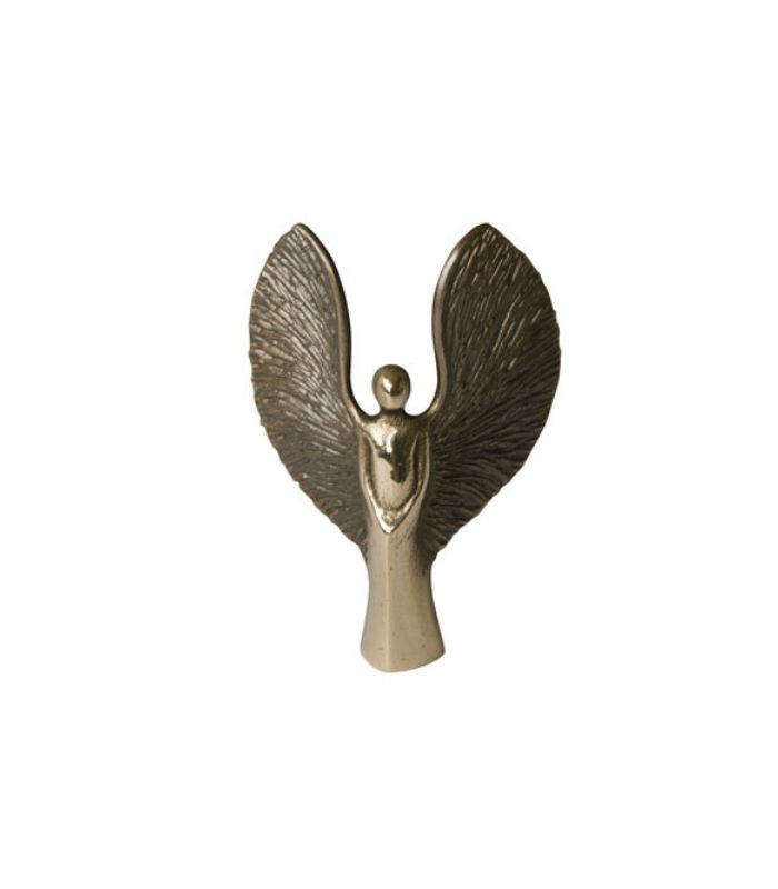 OnlyByGrace Bronze engel med store vinger small