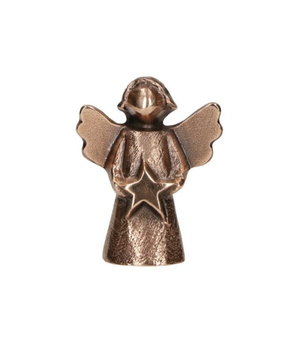 OnlyByGrace Bronze engel med stjerne