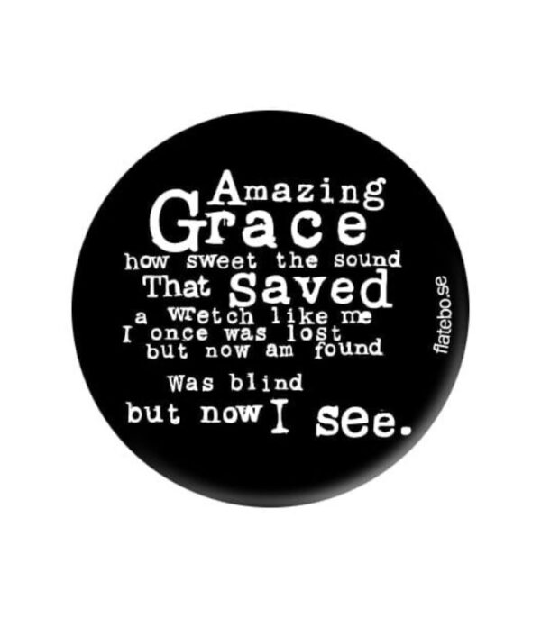 OnlyByGrace Badge amazing grace