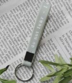 OnlyByGrace Keychain do not fear i am with you