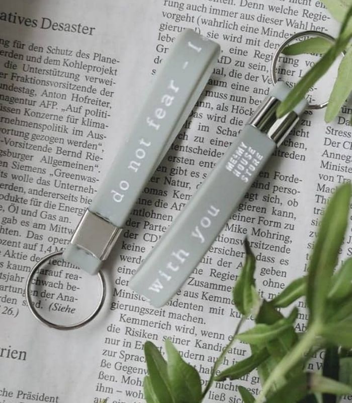 OnlyByGrace Keychain do not fear i am with you2