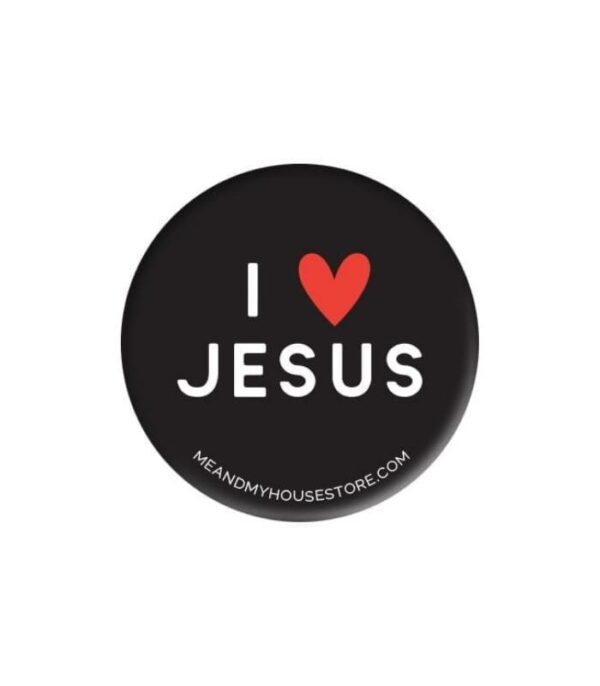 OnlyByGrace Badge I love Jesus