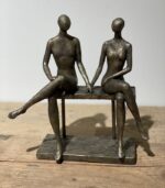 OnlyByGrace La Vida skulptur kjærestepar på benk