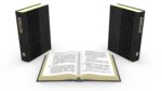 OnlyByGrace Bible i hverdags dansk sort skinn stor åpen