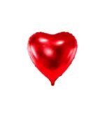OnlyByGrace Rød hjerteballong liten