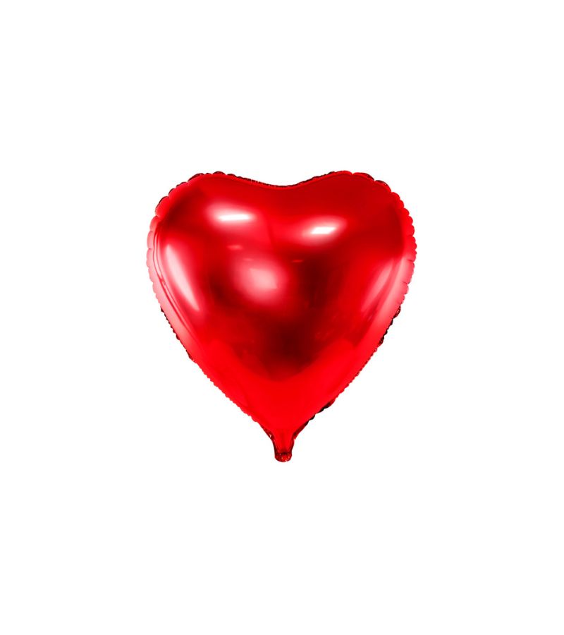 OnlyByGrace Rød hjerte ballon lille
