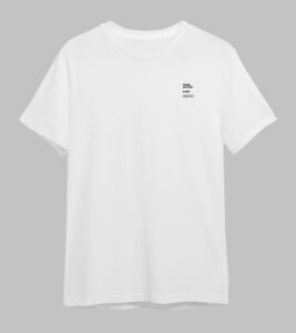 OnlyByGrace t-shirt psalm 139 white front