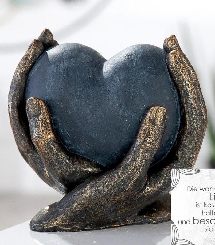 OnlyByGrace Skulptur hænder med hjerte billede