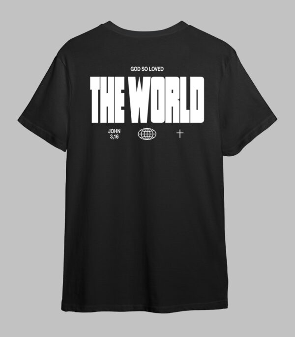 OnlyByGrace Black t-shirt theworld black back