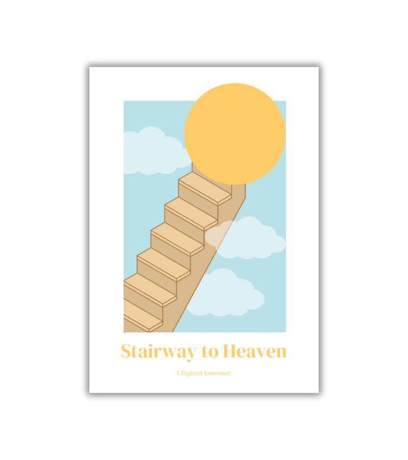 OnlyByGrace Ufaglært kunstner Stairway to Heaven