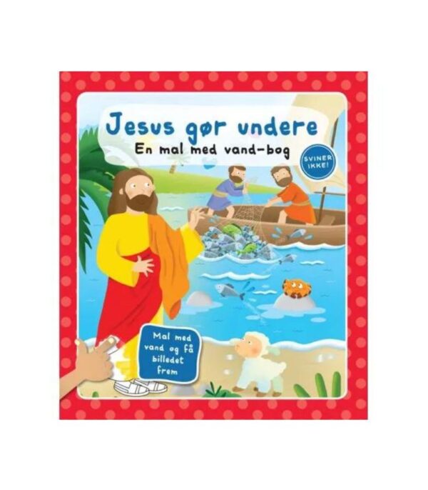 OnlyByGrace Jesus gør undere en vand malebog