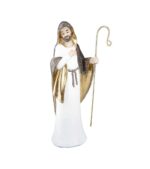 3 Saet Julekrybbe Figurer Creme Og Guld 26cm OnlyByGrace