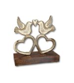 Guld Skulptur Lovebirds OnlyByGrace