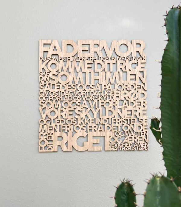 OnlyByGrace Bibelord Fadervor Stor Eg