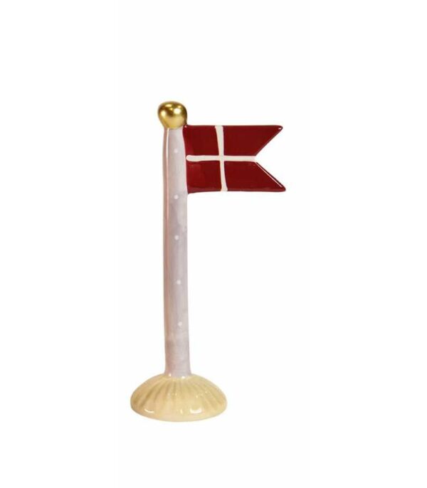Fødselsdagsflag keramik brun prikker OnlyByGrace