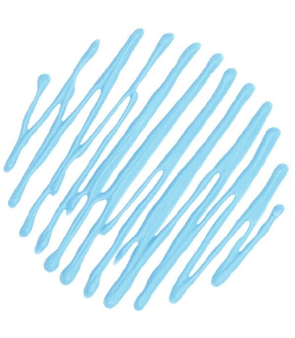 stearinlys maling lyseblå OnlyByGrace