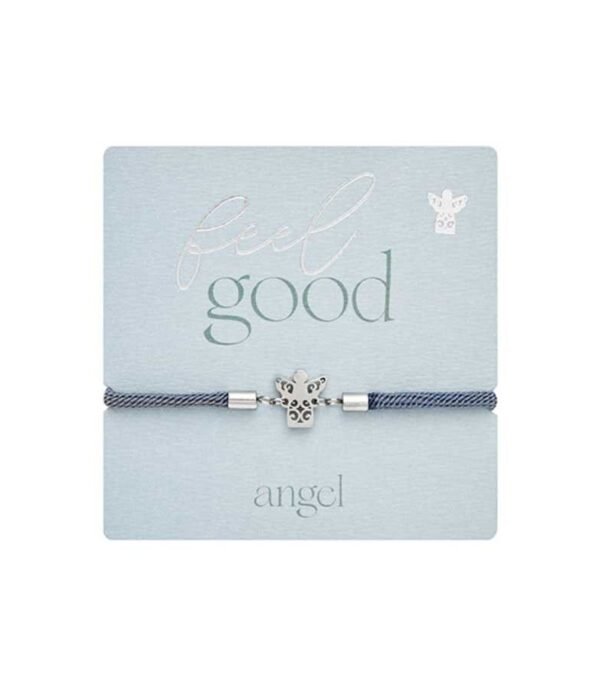 Armbånd med Engel Stål Feel Good OnlyByGrace