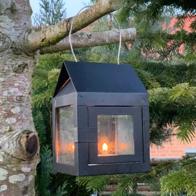 OnlyByGrace-A2Living-40082-Hanging-Lantern-with-wire-Black-Galvaniseret